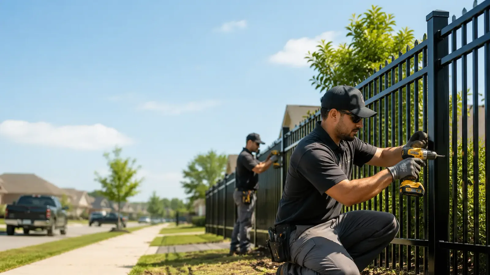 Metal Fence Installation in Montrose, MI
